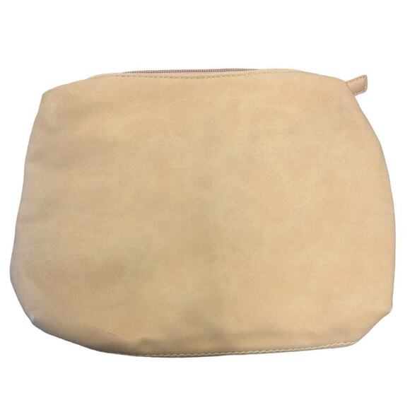 Anthropologie Beige Faux‎ Suede Bag - Picture 2 of 11